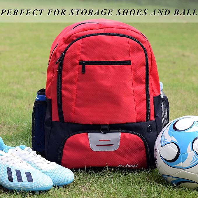 Soccer Ball Bag-Backpack for Basketball,Volleyball with Cleat Shoes and Ball Compartment for Sports Team,Trainning