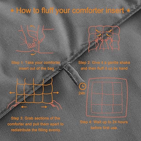 NTBAY Down Alternative All Season Twin (68x90) Bedding Comforter, Microfiber Lightweight and Machine Washable Quilted Bed Duvet Insert with Corner Tabs, Dark Grey AUSNTMFQU-T-SH