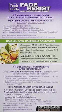 SoftSheen-Carson Dark and Lovely Fade Resist Rich Conditioning Color, Rich Auburn 374