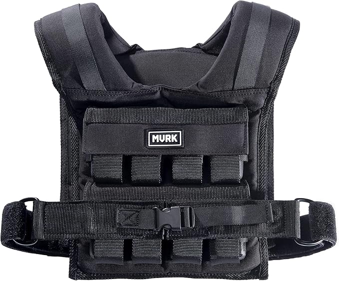 MVRK Weighted Vest Men 18lbs 28lbs 35lbs 45lbs 65lbs - Weighted Workout Vest With Removable Iron Weights, Heavy Duty Weighted Exercise Vest For Functional Training Calisthenics - Weight Vest for Men and Women