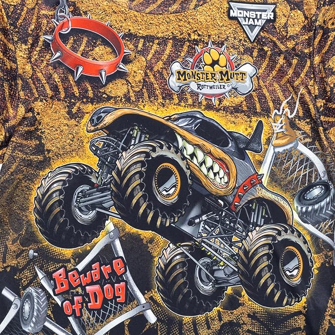 Monster Jam Matching Family T-Shirt Toddler to Adult Grave Digger El Toro Loco Megalodon