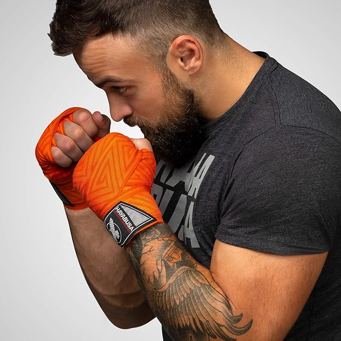 Hayabusa Boxing Hand Wraps Perfect Stretch 4.0 for Men Women