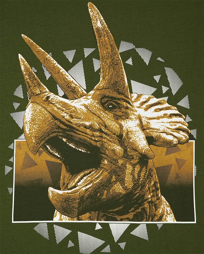 The Children's Place Boys' Dino Long Sleeve Graphic T-Shirts