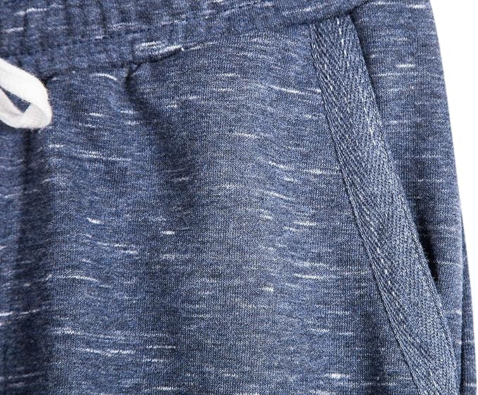 Men’s Casual Cotton Knit Short Drawstring Elastic Jogger Gym Shorts