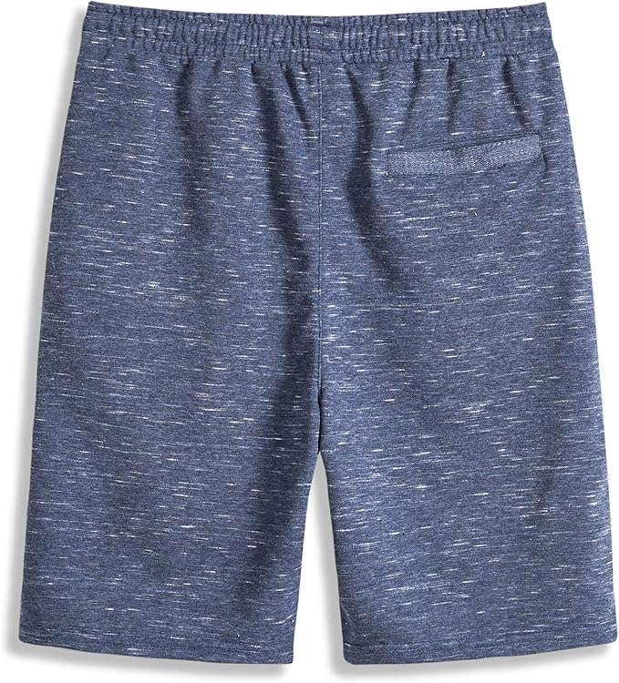 Men’s Casual Cotton Knit Short Drawstring Elastic Jogger Gym Shorts