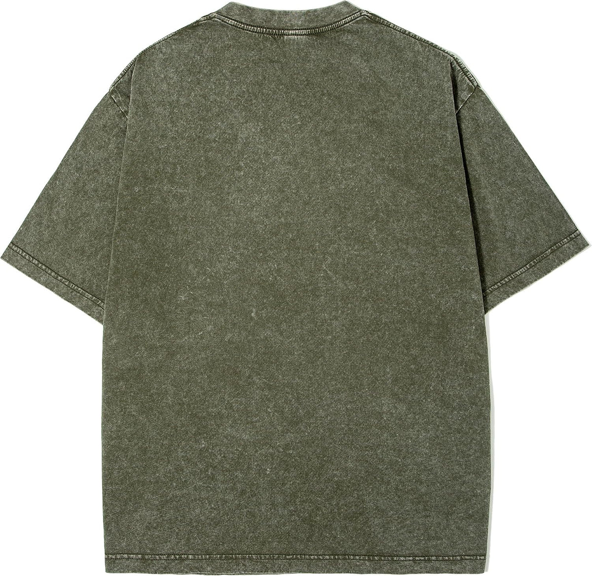 1 Piece Eadali Men’s Oversized T-Shirts – Washed Cotton Loose Fit Tees, Drop Shoulder Crew Neck, Vintage Baggy Style Streetwear Tops.