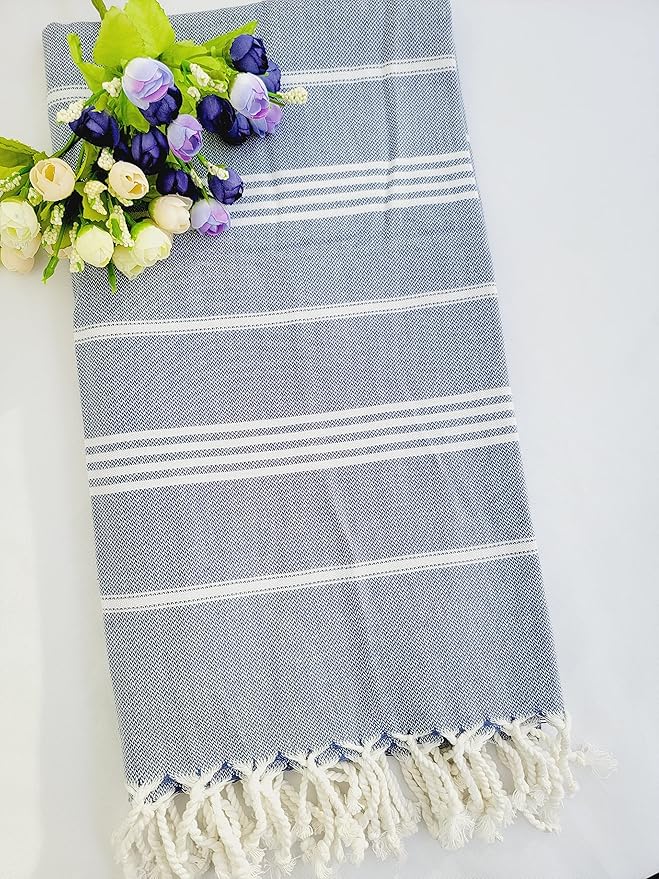 Turkish Towel Quick Dry Easy Carry XL Absorbent Lightweight Oversized Unisex Large Towels Blanket for Travel Pool Swimming Bath