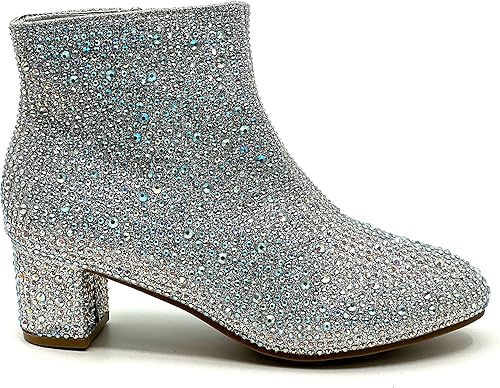 Forever Kids Rhinestone Ankle booties