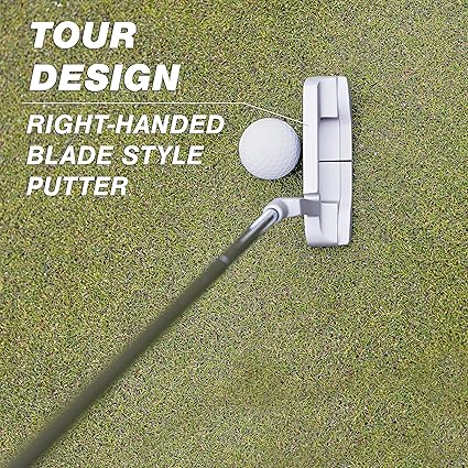 GoSports Classic Golf Putter, Choose Between 2 Way or Blade Putter - 35" Length with Premium Grip
