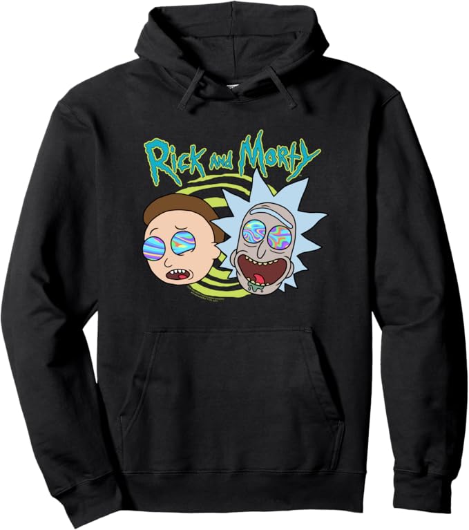 Rick and Morty Blown Minds Pullover Hoodie