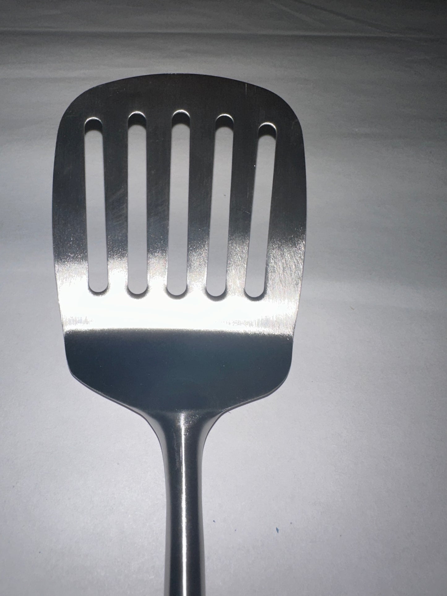 Slotted Turner Spatula SUS 304 Stainless Steel Kitchen Spatula Slotted Turner Metal Spatula Heat Resistant 15 Inch - Easier for Flipping, Frying Grilling