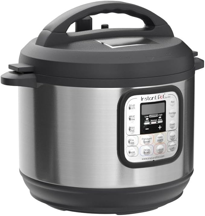 Instant Pot Duo 7-in-1 Mini Electric Pressure Cooker, Slow Rice Cooker, Steamer, Saute, Yogurt Maker, Warmer & Sterilizer, Includes Free App with over 1900 Recipes, Stainless Steel, 3 Quart