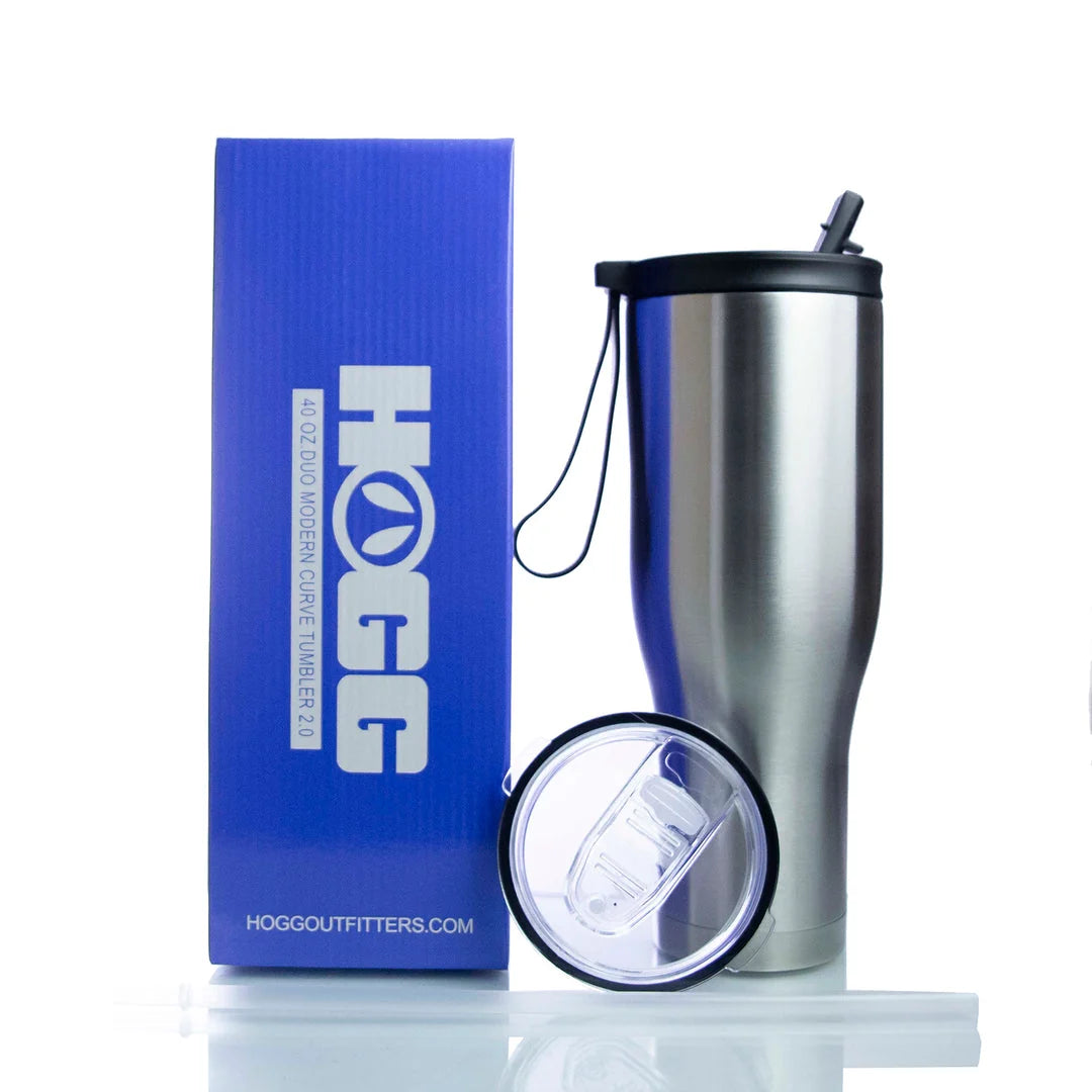 40 oz. Duo Modern Curve 2.0 Custom Tumbler, (Clear Lid Not Included)