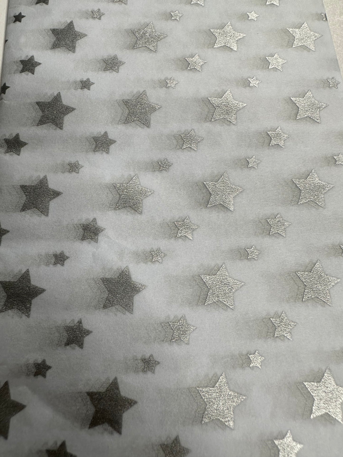 10 Sheets/lot 50*70 Cm Gift Wrapping Paper DIY Handmade Craft Star Pattern Tissue Paper