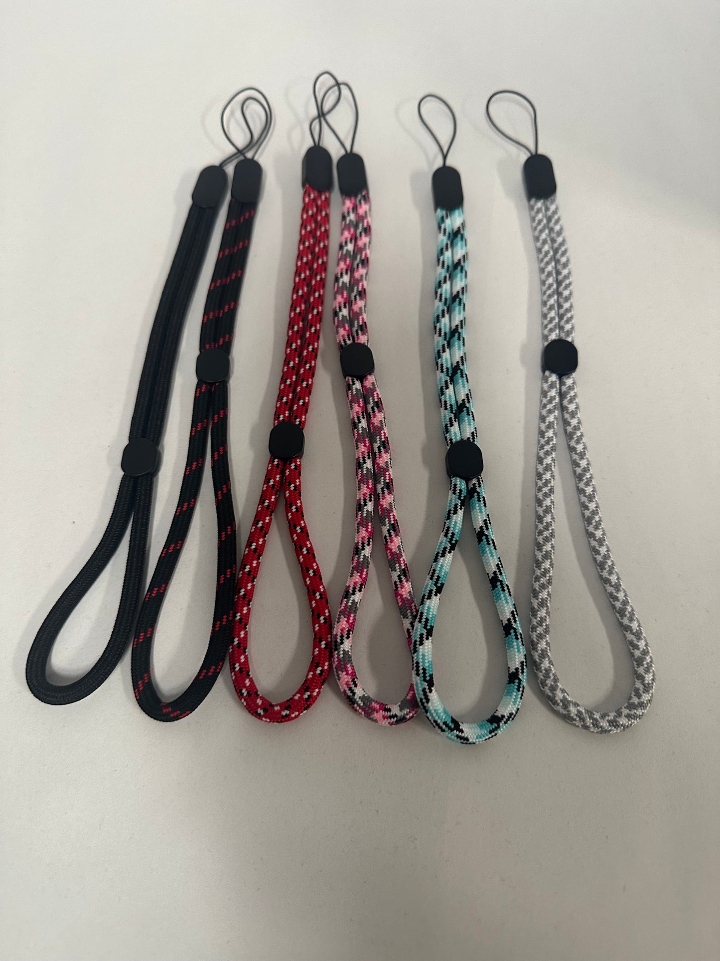 Lanyards 5 Pack lanyard Adjustable 5 colors neck office lanyards Straps long for pen id badge holder keys umbrella whistle adjustable Lanyards cruise (5 Colors)