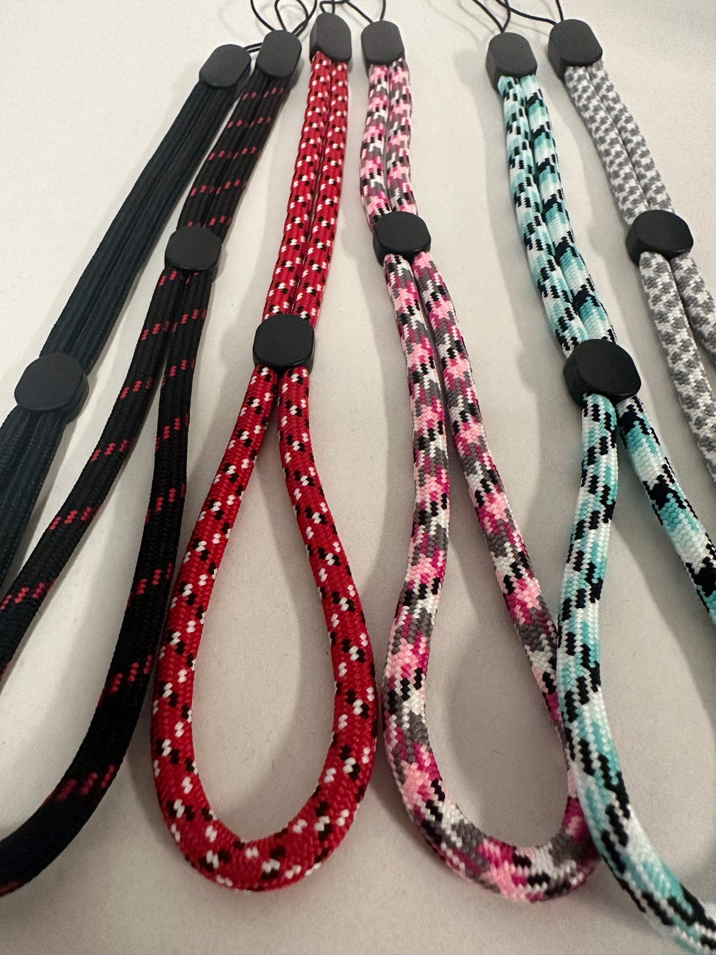 Lanyards 5 Pack lanyard Adjustable 5 colors neck office lanyards Straps long for pen id badge holder keys umbrella whistle adjustable Lanyards cruise (5 Colors)