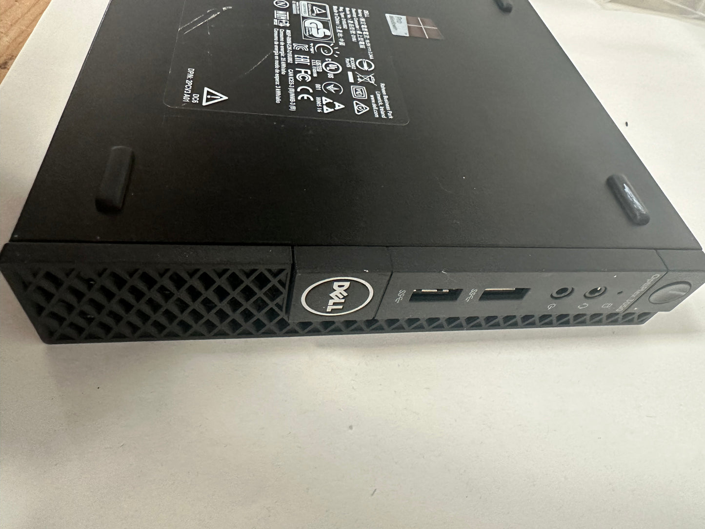 Dell OptiPlex 3050 Micro Form Factor Desktop Computer, Intel Core i5-7500T, 8GB DDR4, 256GB Solid State Drive, Windows 11 Pro (Renewed)