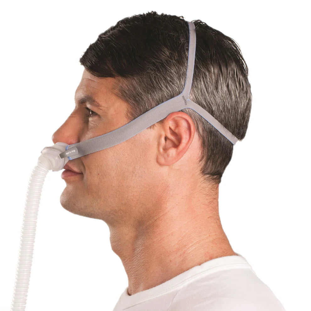 ResMed AirFit P10 - Includes 3 Size Pillows - Includes Small, med, Large Cushions - Includes Tube, Frame, and Strap