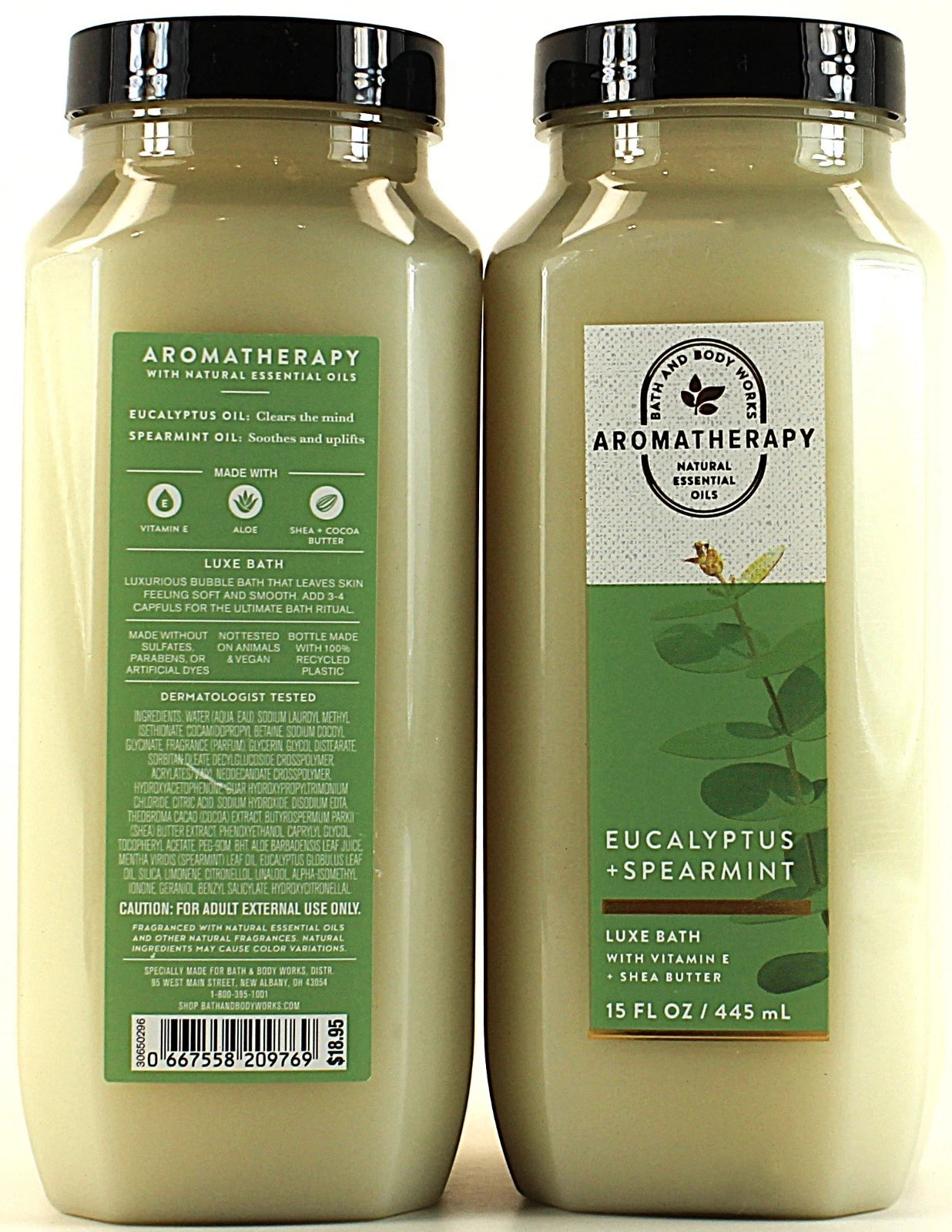 Bath & Body Works Aromatherapy Eucalyptus Spearmint Luxe Bath 15oz