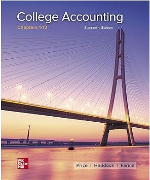 College Accounting (Chapters 1-13)