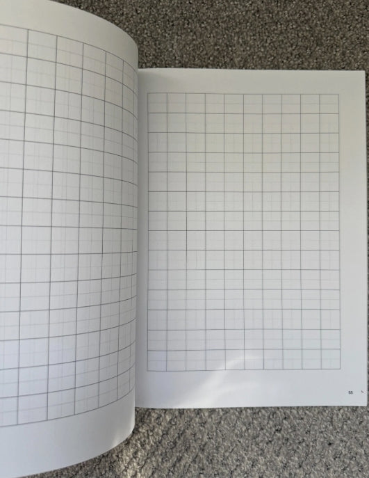 Exercise Book for Writing Chinese Characters Tian Zi Ge 10x14 New 9781521315804