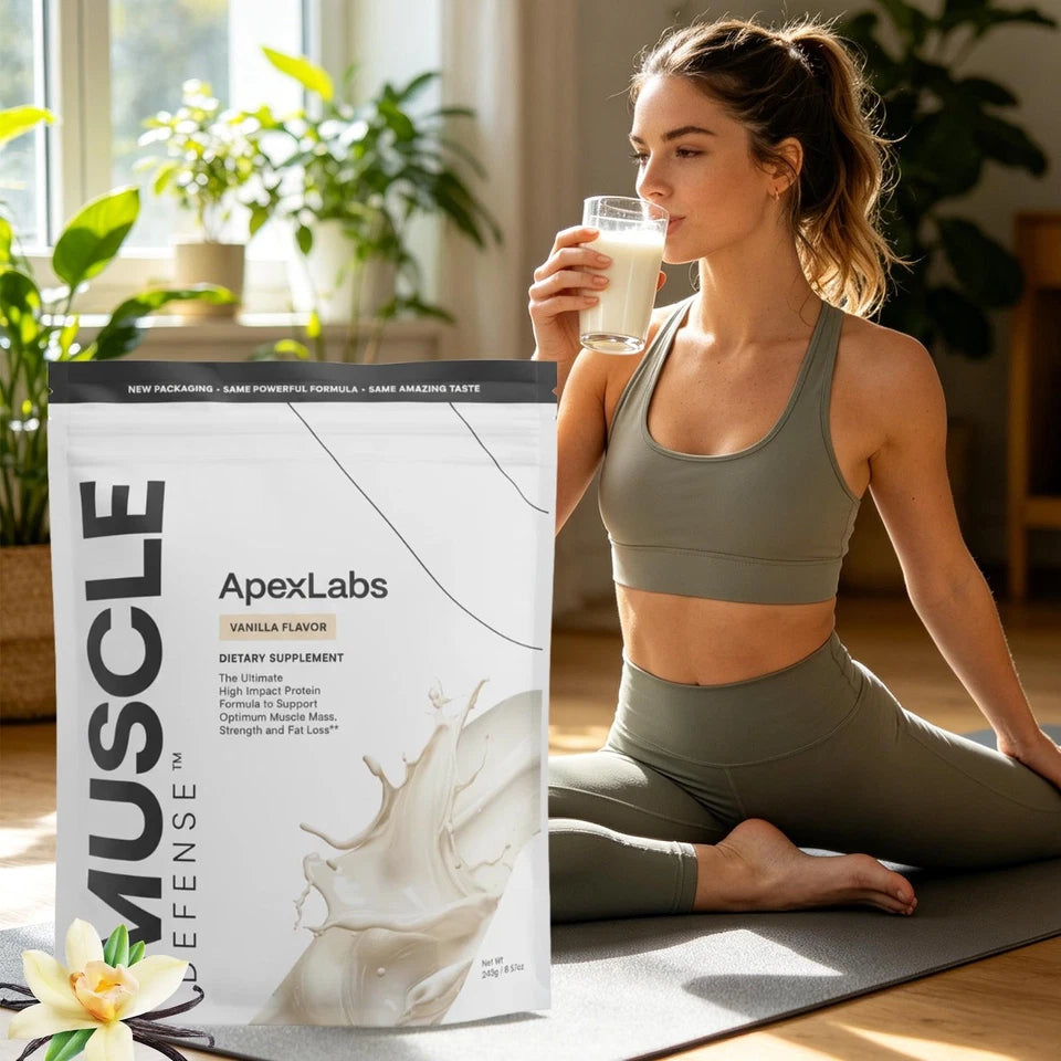 1x APEX LABS MUSCLE DEFENSE VANILLA FLAVOR - 8.57 OZ