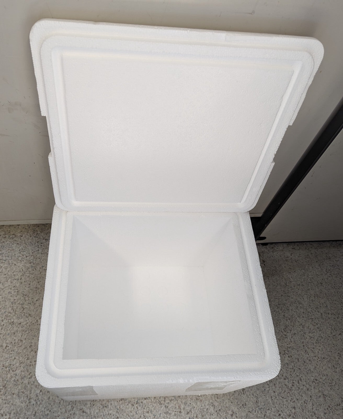 Thermalok Styrofoam Shipping Box Insulated Cooler Shipper Cold Package 12x10x9 (Has Cosmetic Defects)