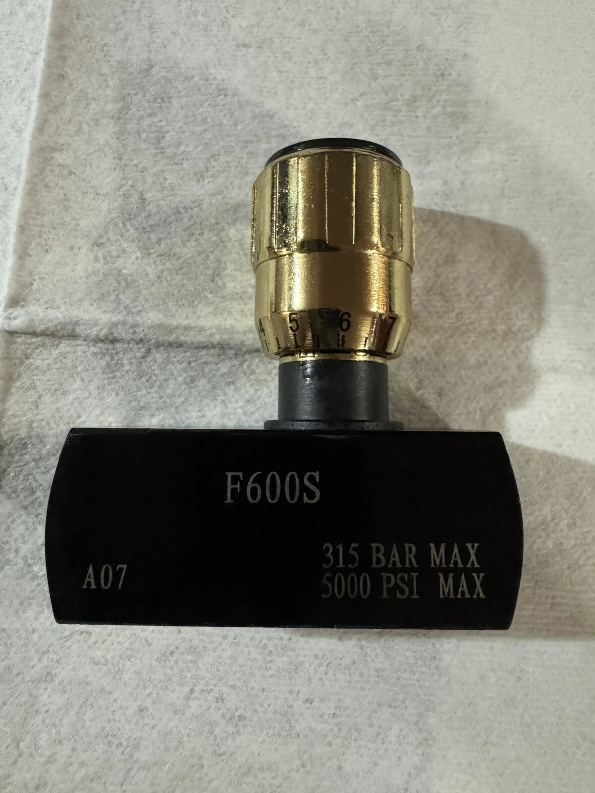 NEW BUYERS PRODUCTS F600S Steel Flow Control Valve 3/8'' Valve NPT