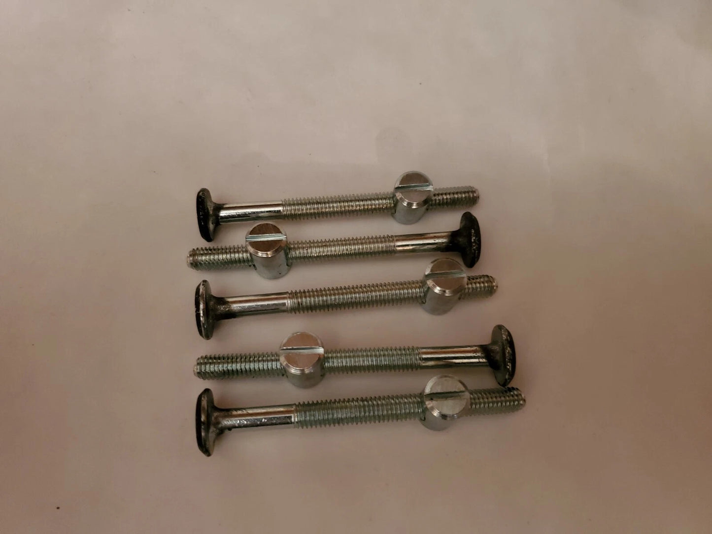 5 pcs. M6x70mm Furniture Bolt Nut Set with Barrel Nuts