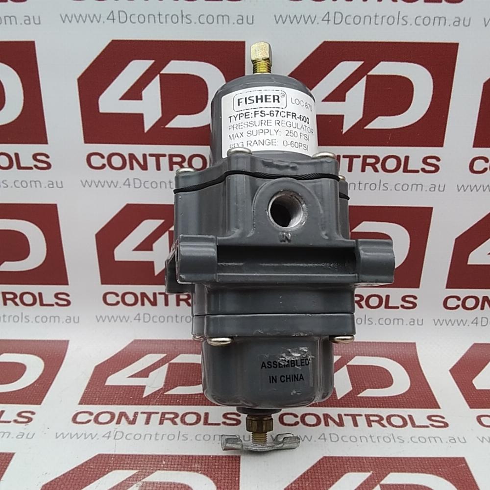 FS-67CFR-600 | Fisher | Pressure Regulator, Hydraulic, 67C Series, 250PSI