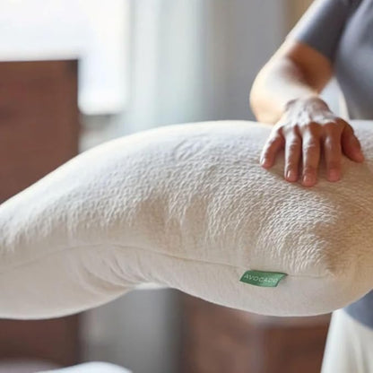 Avocado Organic Pillow Natural Latex Core with Kapok Fiber Fill (Queen (29" x 19"))