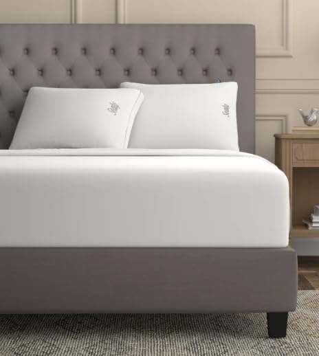 Sealy-Sterling Collection Down-Alternative Pillow, 2-Pack - 400 Thread Count Tencel™ & Cotton Cover Blend (18in x 26in)