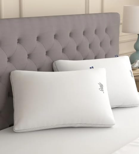 Sealy-Sterling Collection Down-Alternative Pillow, 2-Pack - 400 Thread Count Tencel™ & Cotton Cover Blend (18in x 26in)