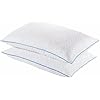 Pure lux Gel Memory Foam Adjustable Cooling Pillow, Queen 2 Pack, 20 x 28 inches