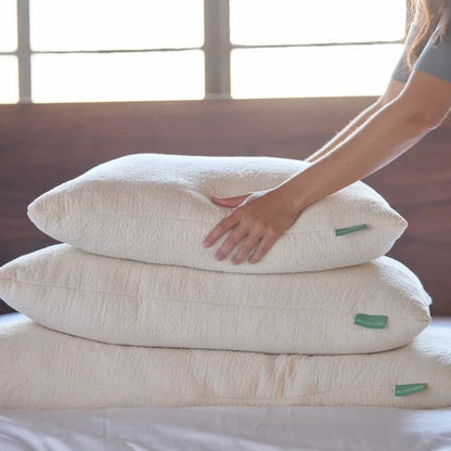 Avocado Organic Pillow Natural Latex Core with Kapok Fiber Fill (Queen (29" x 19"))