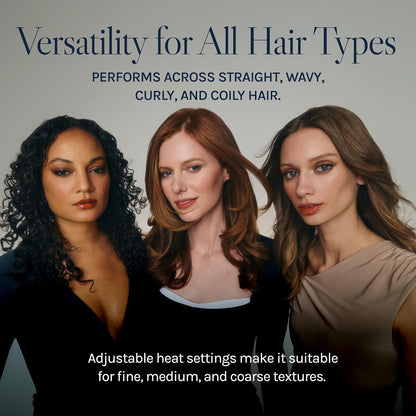 Bio Ionic Smart-X Hair Dryer with Diffuser, High-Efficiency Blow Dryer with 3 Heat & 3 Speed Settings, Diffuser Hair Dryer Gently Dries, Defines & Reduces Frizz, Self Cleaning Function
