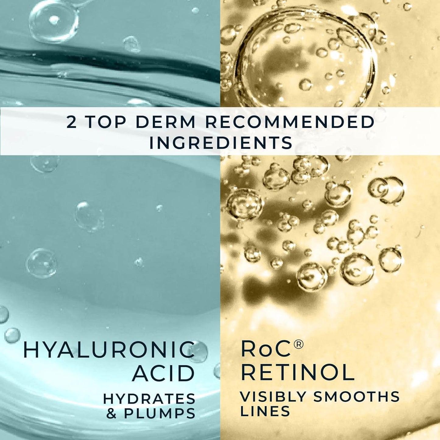 RoC Retinol Correxion Max Hydration Anti-Aging Daily Face Moisturizer with Hyaluronic Acid, Fragrance-Free, Oil Free Skin Care, 1.7 Ounces (Packaging May Vary)