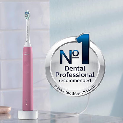 Philips Sonicare ProtectiveClean 4100 Rechargeable Electric Power Toothbrush, Pink, HX6815/01