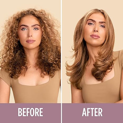 Shark HT202 SmoothStyle Heated Comb + Blow Dryer Brush, Dual Mode, for All Hair Types, Silk
