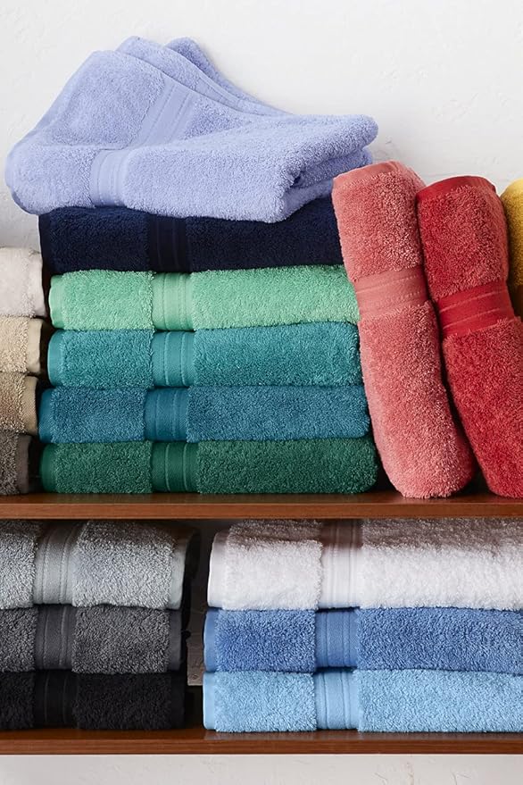 Lands' End Supima Towel White 2 Piece Bath Towel