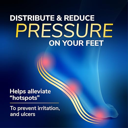 Dr. Scholl’s Pressure Relief Insoles - The Only Proven Insole to Reduce Episodes of Nerve Pain, Neuropathy Pain Relief for Feet, Good for Diabetics, Reduces Foot Pressure, Shoe Inserts Men Size 8-14
