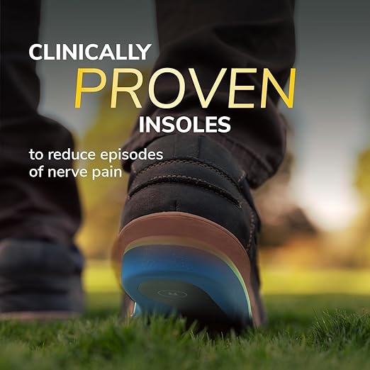 Dr. Scholl’s Pressure Relief Insoles - The Only Proven Insole to Reduce Episodes of Nerve Pain, Neuropathy Pain Relief for Feet, Good for Diabetics, Reduces Foot Pressure, Shoe Inserts Men Size 8-14