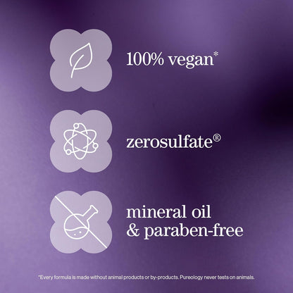 Pureology Hydrate Conditioner - For Dry or Color Treated Hair, Nourishing Conditioner to Restore Moisture and Seal in Hydration, Vegan
