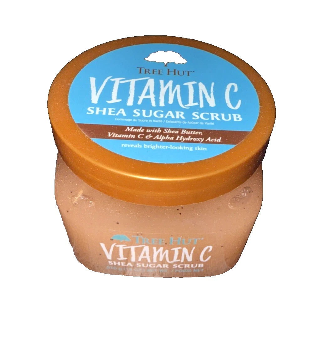 Tree Hut Vitamin C Shea Sugar Body Scrub 18oz