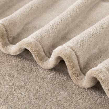 Berkshire Extra Plush Blanket Beige
