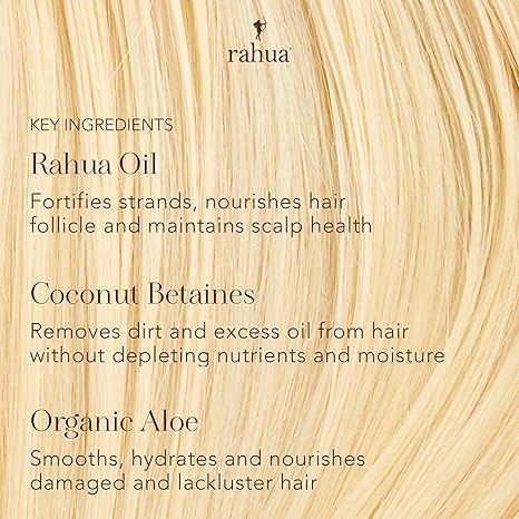 Rahua Classic Hair Conditioner, Vegan Hydrating Hair Care Oil, Quinoa, Organic Aloe Vera, Rosemary, Natural Palo Santo for Scalp Care, Promotes Growth, Silicone Free, 9.3 Fl Oz