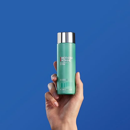 Biotherm Aquapower Toning & Moisturizing Face Lotion for Men, with Biotech Plankton & Oligo Sugars, Prevents Razor Burn and Skin Redness for Soothed & Hydrated Skin