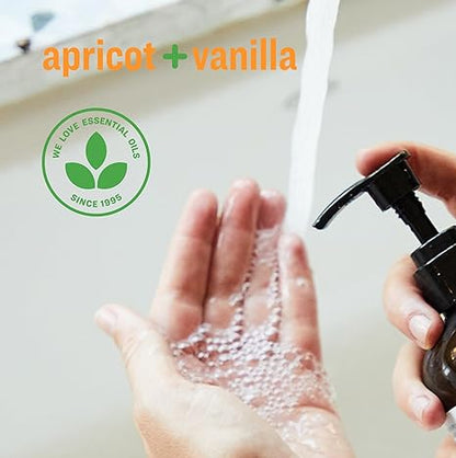 Everyone Liquid Hand Soap, 12.75 Ounce (Pack of 3), Apricot and Vanilla, Plant-Based Cleanser with Pure Essential Oils