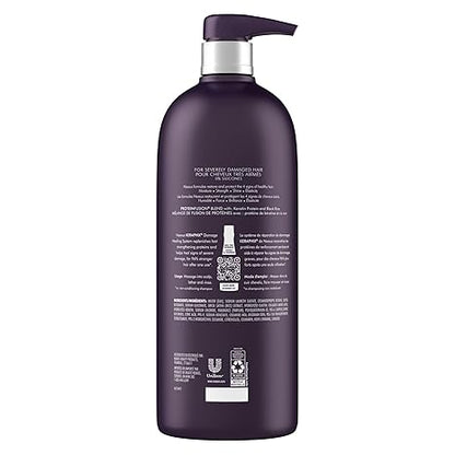 Nexxus Keraphix Shampoo for Damage Repair for Damaged Hair Powered by KRT Keratin Resistance Therapy with Liquid Crystal Amino Acids 33.8 oz