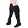 Truform 20-30 mmHg Compression Stockings for Men and Women, Knee High Length, Closed Toe, Black, Medium